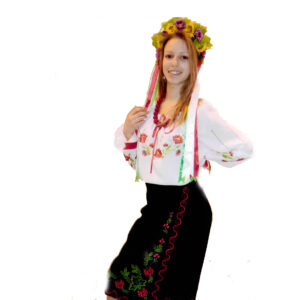 Шифонова вишиванка ,спідниця з каліною.
